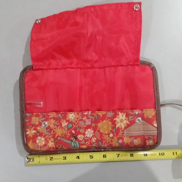 Celebrity red beaded bag set 5pc - Picture 13 of 16